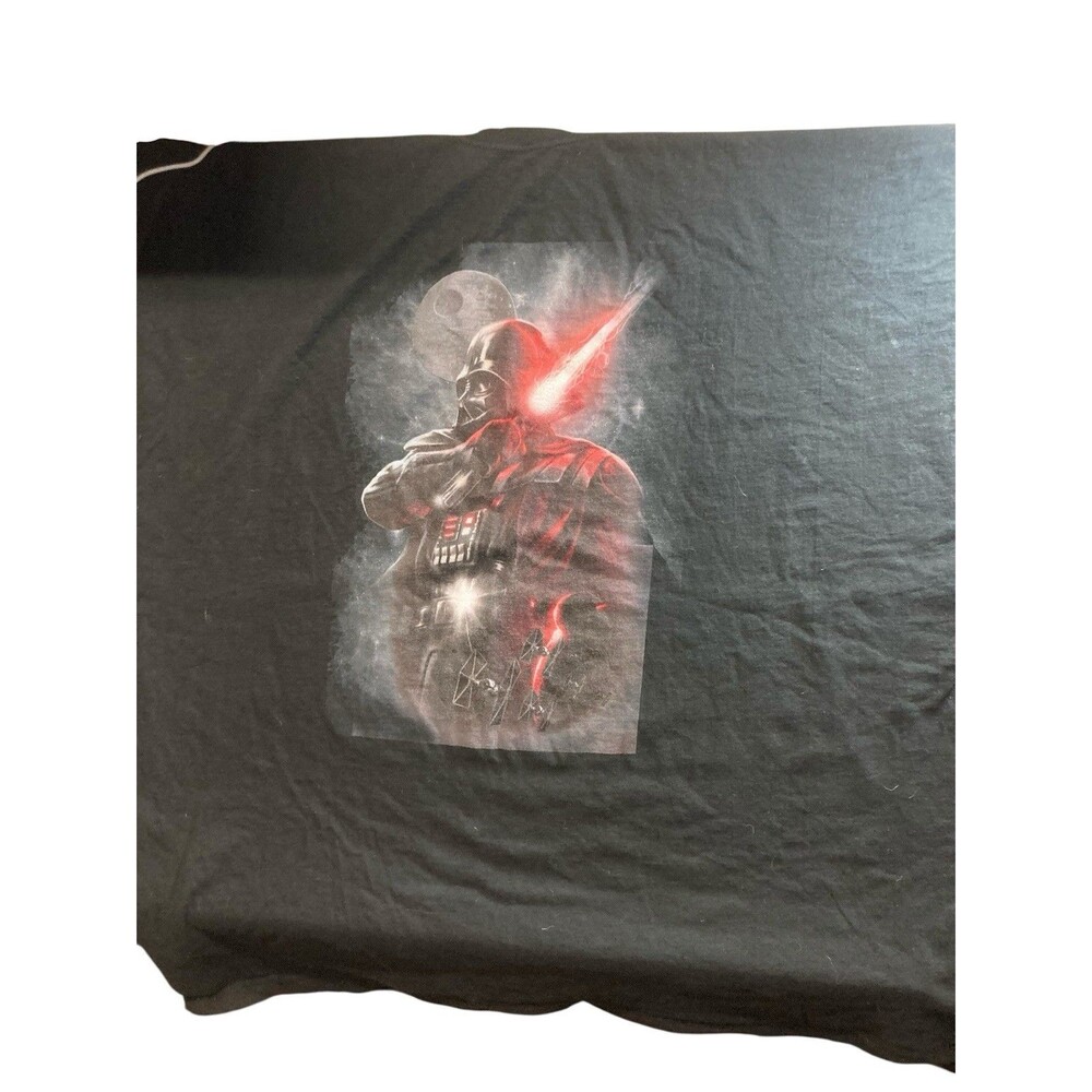 Star Wars Darth Vader black short sleeved Lightsaber T-Shirt Men's 5X